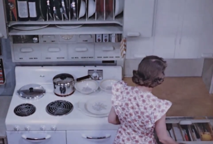 home economist cooking food