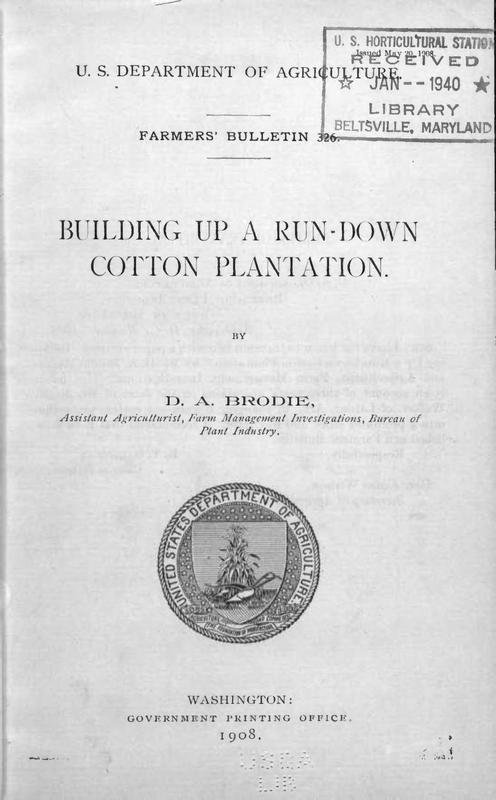 Building Up a Run-Down Cotton Plantation cover.jpg