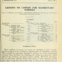 Lessons on Cotton for Elementary Schools TOC.jpg