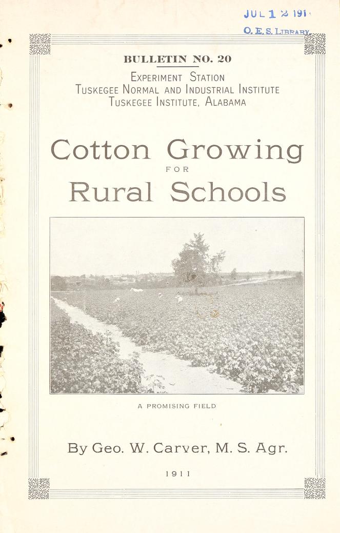 Cotton Growing for Rural Schools cover