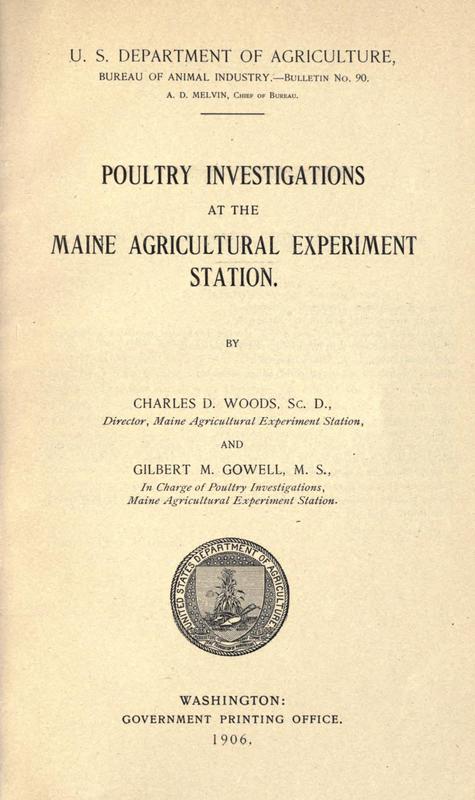 Poultry Investigations at the Maine Experiement Station.jpg