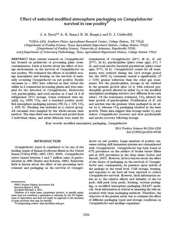 Effect of selected modified atmosphere packaging on Campylobacter survival in raw poultry.jpg