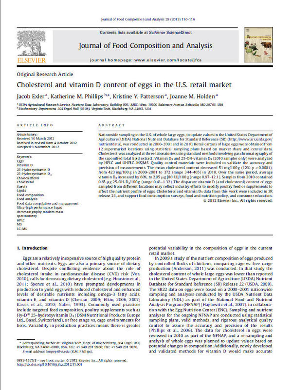 Cholesterol and vitamin D content of eggs in the U.S. retail market.jpg