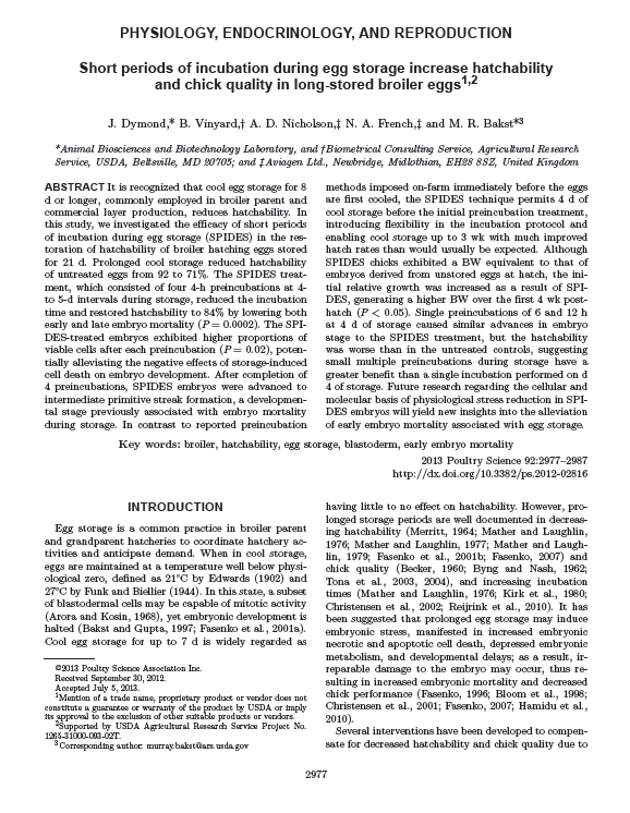 Short preincubations during egg storage increases hatchability and chick quality in long-stored broiler eggs.jpg