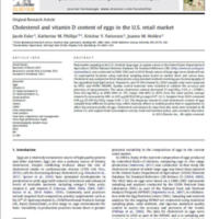 Cholesterol and vitamin D content of eggs in the U.S. retail market.jpg
