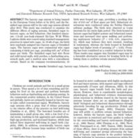 Furnished cage system and hen well-being Comparative effects of furnished cages and battery cages on behavioral exhibitions in White Leghorn chickens.jpg