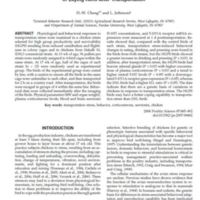 Different Behavioral and Physiological Responses in Two Genetic Lines of Laying Hens After Transportation.JPG
