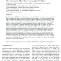 Ileal and cecal microbial populations in broilers given specific essential oil blends and probiotics in two consecutive grow-outs.jpg