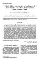 Effects of litter amendments on broiler growth characteristics and Salmonella colonization in the crop and cecum.jpg