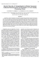 Genetic Diversity of Campylobacter on Broiler Carcasses Collected Preevisceration and Postchill in 17 U.S. Poultry Processing Plants.jpg