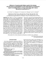 Influence of supplemental dietary poultry fat, phytase, and 25-hydroxycholecalciferol on the performance of commercial layers inoculated before or at the onset of lay with F-strain Mycoplasma gallisepticum.jpg
