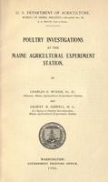 Poultry Investigations at the Maine Experiement Station.jpg