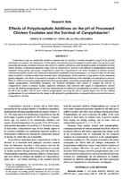 Effects of Polyphosphate Additives on the pH of Processed Chicken Exudates and the Survival of Campylobacter.jpg