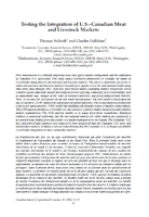 Testing the Integration of U.S.-Canadian Meat and Livestock Markets.jpg