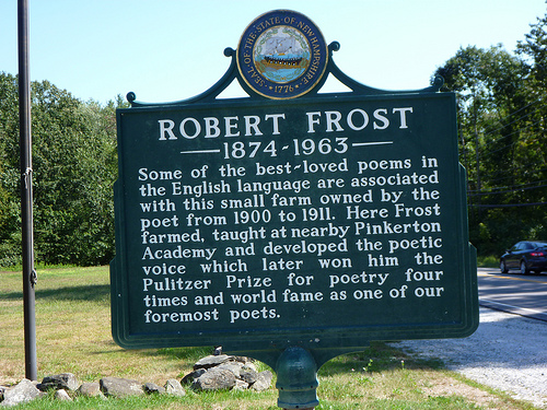 Robert Frost House - Sign by grongar, on Flickr